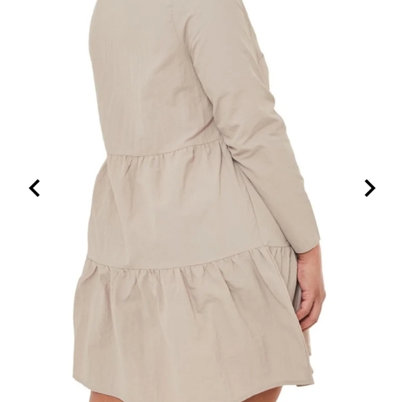 Missguided + Tiered Mini Dress Size 20 - Picture 2 of 3
